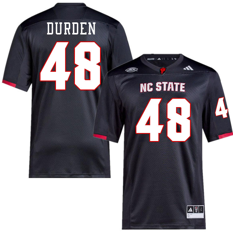 NC State Wolfpack #48 Cory Durden College Football Jerseys,Uniforms-Black